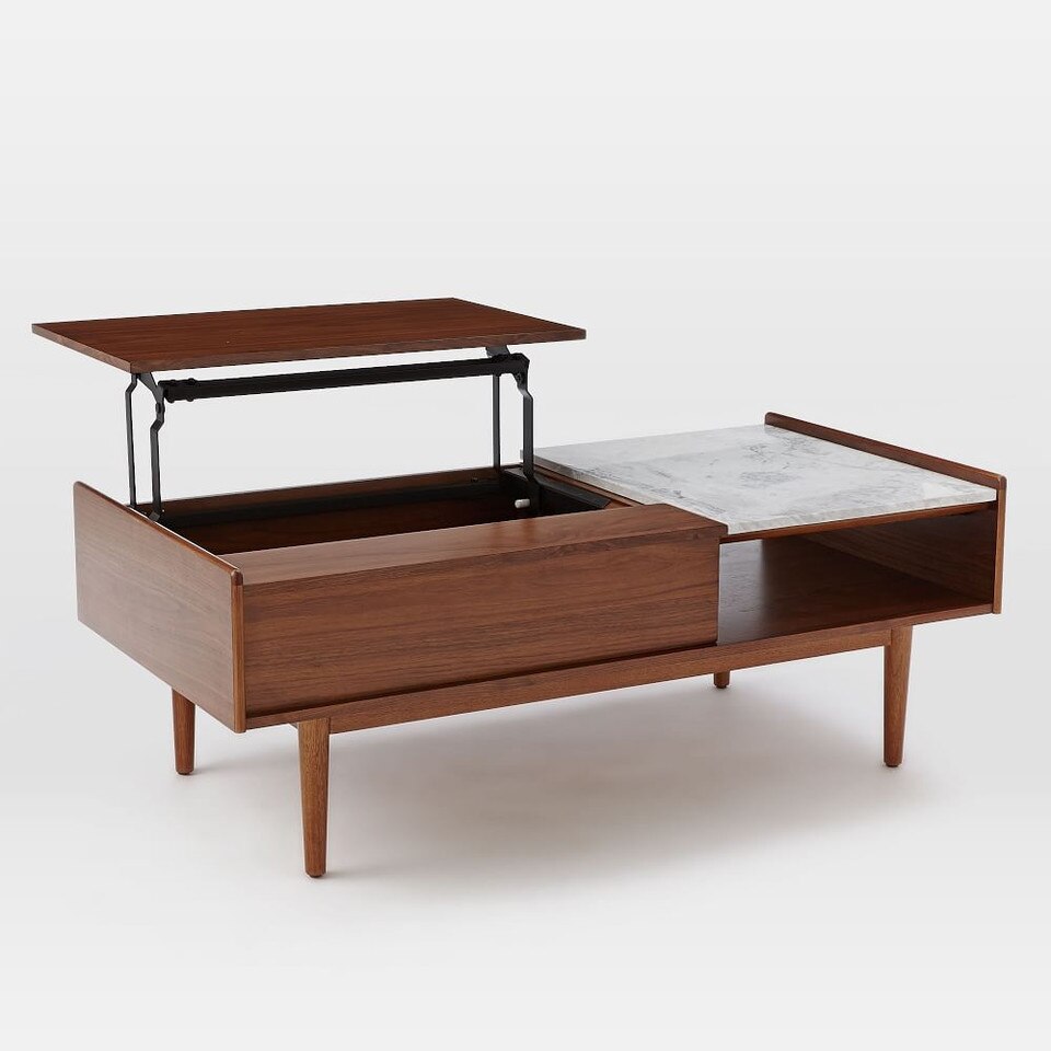MidCentury PopUp Coffee Table (122 cm) west elm Australia